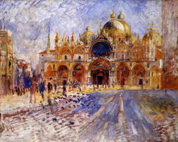 皮埃爾 奧古斯特 雷諾阿 Piazza San Marco, Venice 皮埃爾 奧古斯特 雷諾阿 Piazza San Marco, Venice